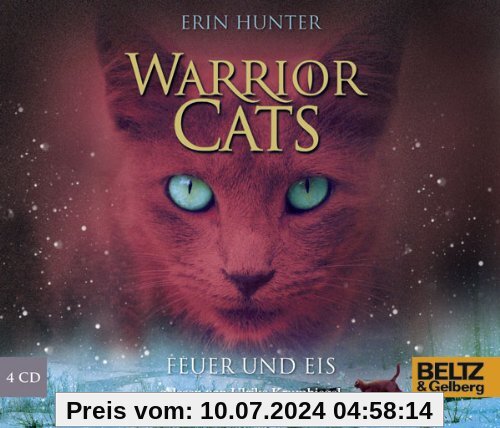 Warrior Cats. Feuer und Eis: I, Folge 2, gelesen von Ulrike Krumbiegel, 4 CDs in der Multibox, ca. 5 Std. (Beltz & Gelberg - Hörbuch)